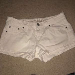 White Shorts
